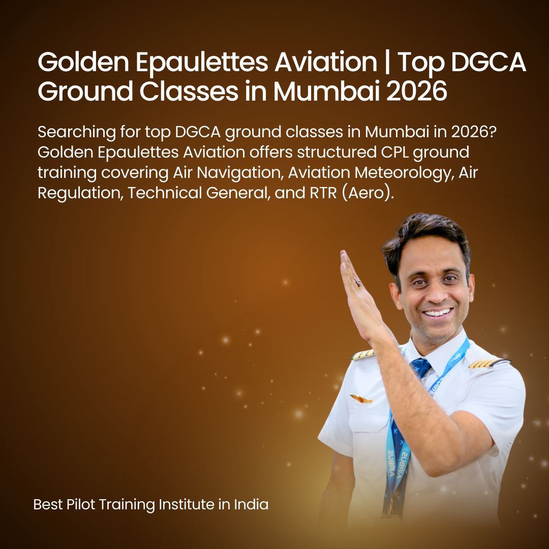 Golden Epaulettes Aviation | Top DGCA Ground Classes in Mumbai 2026